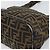 Borsa a Spalla FENDI Mamma Baguette in Tela Zucca Marrone Oro Auth 192273 D'oro - vista 15
