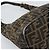 Borsa a Spalla FENDI Mamma Baguette in Tela Zucca Marrone Oro Auth 192273 D'oro - vista 16