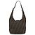 Borsa a Spalla FENDI Mamma Baguette in Tela Zucca Marrone Oro Auth 192273 D'oro - vista 2