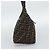 Borsa a Spalla FENDI Mamma Baguette in Tela Zucca Marrone Oro Auth 192273 D'oro - vista 3