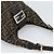Borsa a Spalla FENDI Mamma Baguette in Tela Zucca Marrone Oro Auth 192273 D'oro - vista 6