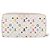 LOUIS VUITTON Monogram Multicolor Zippy Wallet White M60241 LV Auth 192944 Bianco - vista 2