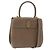 Borsa Salvatore Ferragamo Gancini in Pelle 2way Marrone Oro Auth ka5266 D'oro