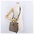 Borsa Salvatore Ferragamo Gancini in Pelle 2way Marrone Oro Auth ka5266 D'oro - vista 27