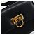 Borsa a tracolla Salvatore Ferragamo Gancini in pelle blu navy e oro Auth BA14387 D'oro - vista 18