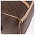 Céline Borsa Boston CELINE in tela Macadam PVC Pelle Marrone Oro Auth bs36061V D'oro - vista 15