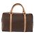 Céline Borsa Boston CELINE in tela Macadam PVC Pelle Marrone Oro Auth bs36061V D'oro - vista 2