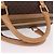 Céline Borsa Boston CELINE in tela Macadam PVC Pelle Marrone Oro Auth bs36061V D'oro - vista 7