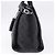 LOUIS VUITTON Mahina Omea Hand Bag Leather Black M55029 LV Auth ka5288V Nero - vista 3
