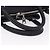 LOUIS VUITTON Mahina Omea Hand Bag Leather Black M55029 LV Auth ka5288V Nero - vista 7
