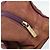 LOEWE Handtasche aus Canvas Violett mit Goldton Auth 192763A Lila - Ansicht 10