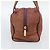 LOEWE Handtasche aus Canvas Violett mit Goldton Auth 192763A Lila - Ansicht 3