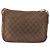 Borsa a Spalla GUCCI GG Canvas Beige Oro Auth ep15115 D'oro - vista 2