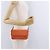 LOEWE Anagram Waist bag Leather Orange Gold Auth bs36195A Dorado Naranja - vista 20