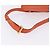 LOEWE Anagram Waist bag Leather Orange Gold Auth bs36195A Dorado Naranja - vista 8