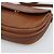 Bolsa de Ombro Burberry em Couro Marrom com Tons Dourados Auth ep15272 - vista 9
