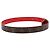 LOUIS VUITTON Monogram Ceinture LV Initials Gürtel Rot LV Auth SW2645M - Ansicht 4