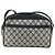 Borsa a tracolla GUCCI GG Supreme PVC Blu Navy Oro 001 56 0942 Auth BA14373 D'oro - vista 2