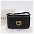 Borsa a Spalla con Catena GIVENCHY in Pelle Nera e Oro Auth SW2652M Nero D'oro - vista 12