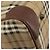 Borsa Boston Burberrys Nova Check PVC Beige Oro Auth 188601 D'oro - vista 14