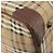 Borsa Boston Burberrys Nova Check PVC Beige Oro Auth 188601 D'oro - vista 16