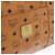 Bolsa Tote MCM Vicetos Logogram em PVC e couro marrom com detalhes dourados Auth BA14482A - vista 12