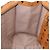 Bolsa Tote MCM Vicetos Logogram em PVC e couro marrom com detalhes dourados Auth BA14482A - vista 19
