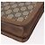 Borsa a Spalla GUCCI GG Supreme Web Sherry Line PVC Beige Oro Auth bs36095 D'oro - vista 16