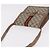 Borsa a Spalla GUCCI GG Supreme Web Sherry Line PVC Beige Oro Auth bs36095 D'oro - vista 6