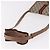 Borsa a Spalla GUCCI GG Supreme Web Sherry Line PVC Beige Oro Auth bs36095 D'oro - vista 7