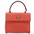 Céline Borsa CELINE in pelle 2way Rosso Oro Auth 192995 D'oro - vista 13