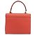 Céline Borsa CELINE in pelle 2way Rosso Oro Auth 192995 D'oro - vista 2