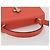 Céline Borsa CELINE in pelle 2way Rosso Oro Auth 192995 D'oro - vista 7
