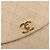CHANEL Matelasse Chain Shoulder Bag Lamb Skin Beige Gold CC Auth bs36200 D'oro - vista 19