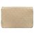 CHANEL Matelasse Chain Shoulder Bag Lamb Skin Beige Gold CC Auth bs36200 D'oro - vista 2