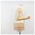 CHANEL Matelasse Chain Shoulder Bag Lamb Skin Beige Gold CC Auth bs36200 D'oro - vista 29