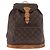 Zaino LOUIS VUITTON Monogram Montsouris GM M51135 LV Auth 191518 Monogramma - vista 13