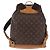 Zaino LOUIS VUITTON Monogram Montsouris GM M51135 LV Auth 191518 Monogramma - vista 2