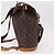 Zaino LOUIS VUITTON Monogram Montsouris GM M51135 LV Auth 191518 Monogramma - vista 5