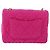 CHANEL Mini Matelasse 18 Chain Shoulder Bag tweed Pink Gold CC Auth 192078SM Rosa D'oro - vista 2