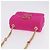 CHANEL Mini Matelasse 18 Chain Shoulder Bag tweed Pink Gold CC Auth 192078SM Rosa D'oro - vista 6