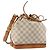 LOUIS VUITTON Bolso de Hombro Damier Azur Noe BB N41220 LV Auth 192913