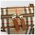 BURBERRY Nova Check Handtasche Canvas Beige Goldton Auth 192718 - Ansicht 10