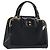 Borsa SAINT LAURENT in pelle vernice nera e oro Auth 193027A Nero D'oro