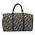 Christian Dior Trotter Canvas Boston Bag Navy Silver Auth BA14375 Silber Marineblau - Ansicht 13