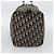 Christian Dior Trotter Canvas Boston Bag Navy Silver Auth BA14375 Silber Marineblau - Ansicht 3