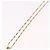 Collana SAINT LAURENT Initials Cointop Metal Gold Tone Auth SW2536 - vista 10