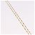 Collana SAINT LAURENT Initials Cointop Metal Gold Tone Auth SW2536 - vista 5