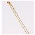 Collana SAINT LAURENT Initials Cointop Metal Gold Tone Auth SW2536 - vista 6