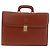 Borsa Business LOEWE in pelle marrone oro Auth bs36070 D'oro - vista 13